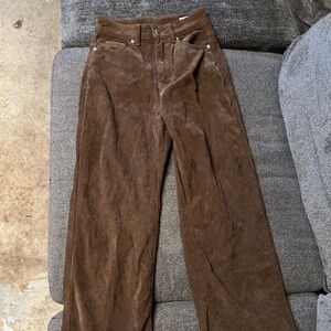 Women’s Brown Corduroy Pants